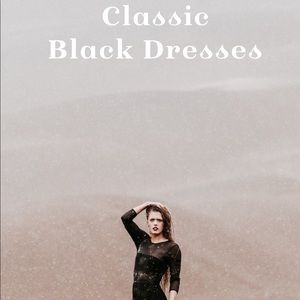Classic Black Dresses!